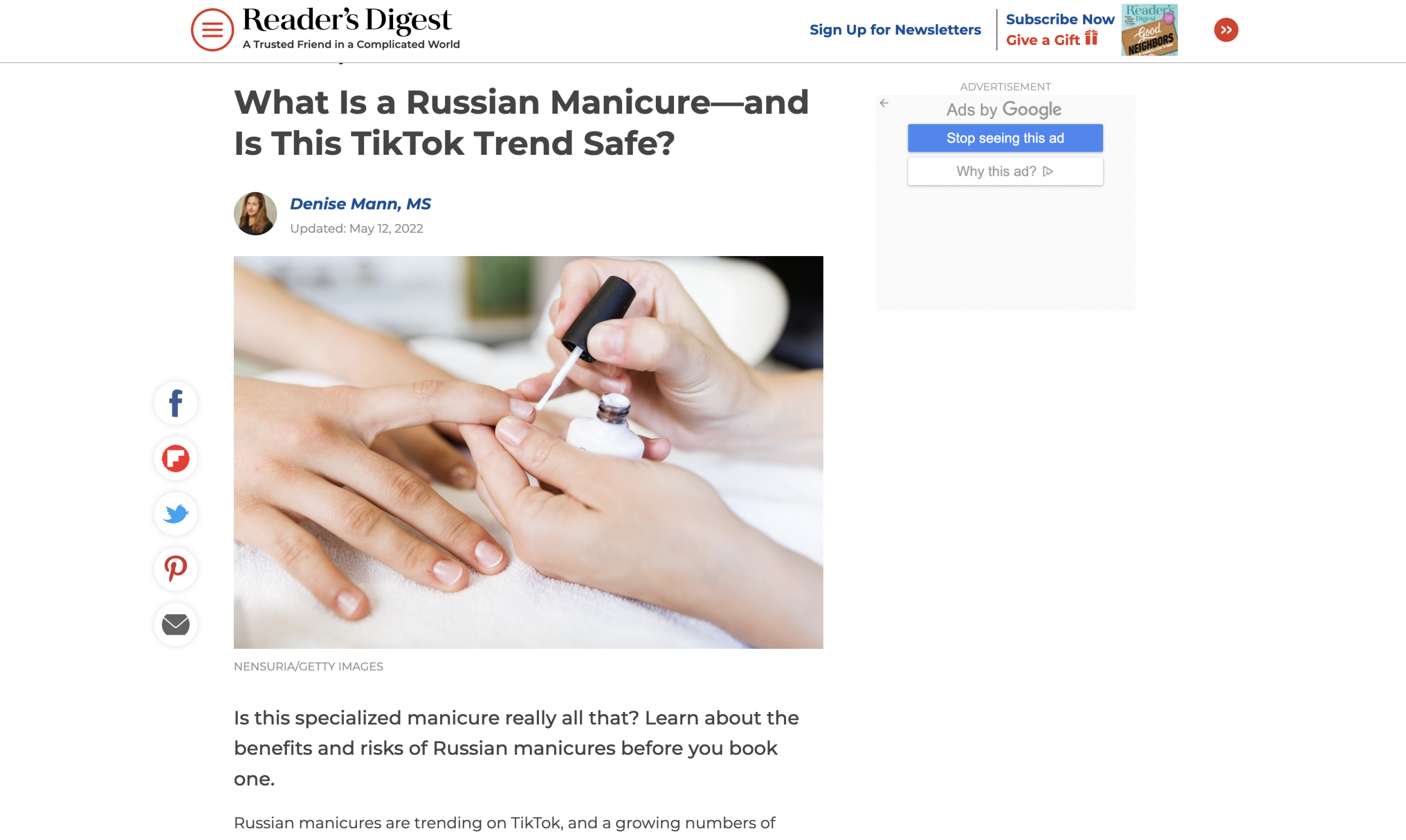 1. Russian manicure designs for short nails - wide 3