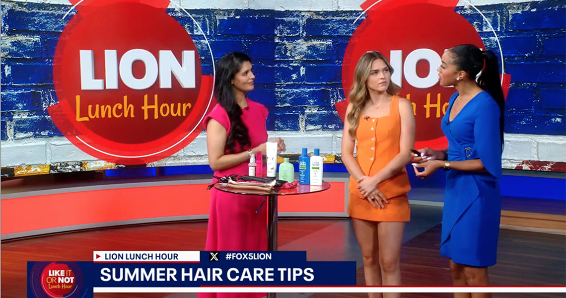 Dr. Sodha on a Fox5 news segment