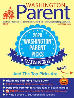 Washington Parent 2020 Winner banner