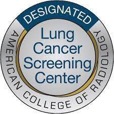 Designated American College of radiology Lung Cancer Screening Center icon