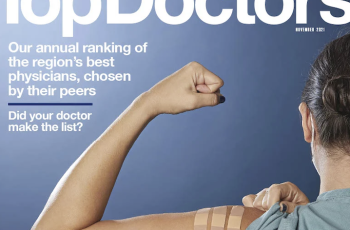 Washingtonian Magazine Top Doctors November 2021 Issue Cover