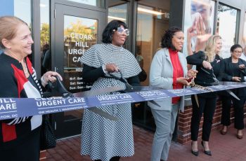 MFA Urgent Care site ribbon cutting